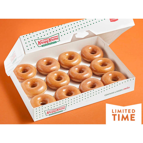 Krispy Kreme Pumpkin Spice Original Glazed® Dozen, 12 Count