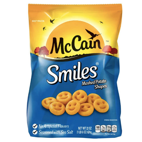 McCain Smiles Potatoes, 22 oz.