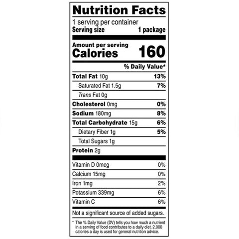 Ruffles Cheddar & Sour Cream Potato Chips, 1 oz., 50 Count