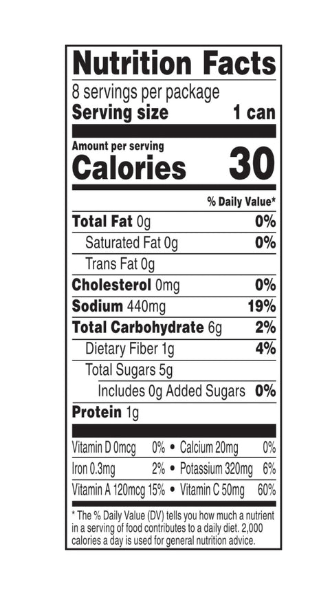 V8 Original 100% Vegetable Juice, 5.5 oz. 8 Ct