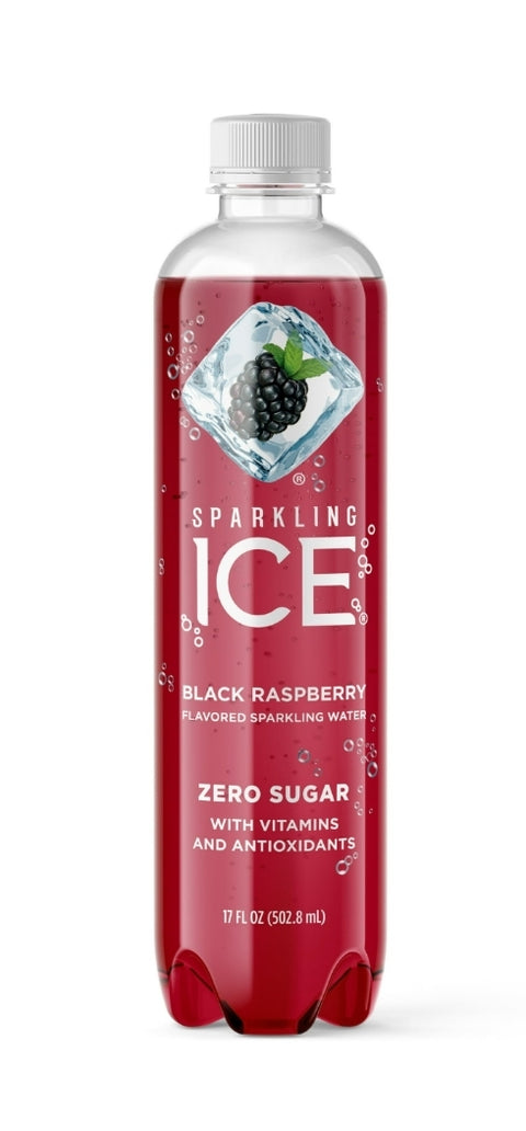 Sparkling Ice Water, Black Raspberry, 17 Fl Oz