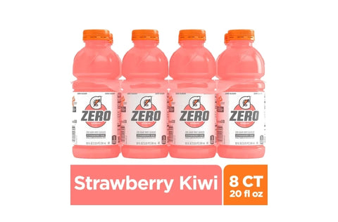 Gatorade Zero Sugar Thirst Quencher Strawberry Kiwi 20 fl oz., 8 Count