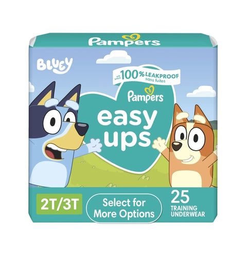 Pampers Easy Ups Training Underwear Boys, 2T-3T, 25 Ct