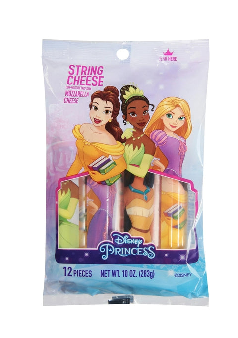 Disney Princess Mozzarella String Cheese, 12 Count