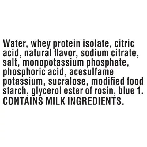 Gatorade Zero Sugar with Protein Sports Drink, Cool Blue, 16.9 oz, 4 Pack