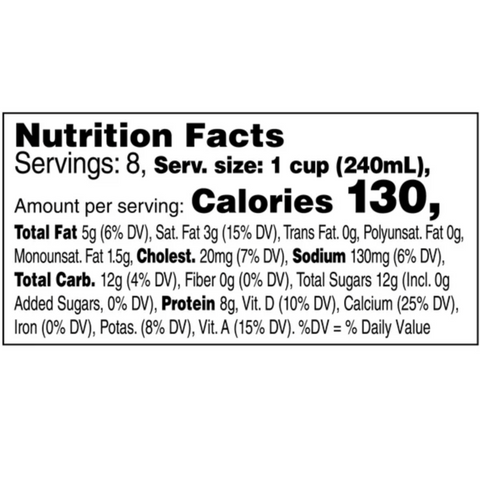 Great Value 2% Reduced-Fat Milk Half Gallon