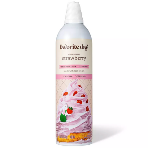 Favorite Day™ Strawberry Whipped Dairy Topping, 13oz