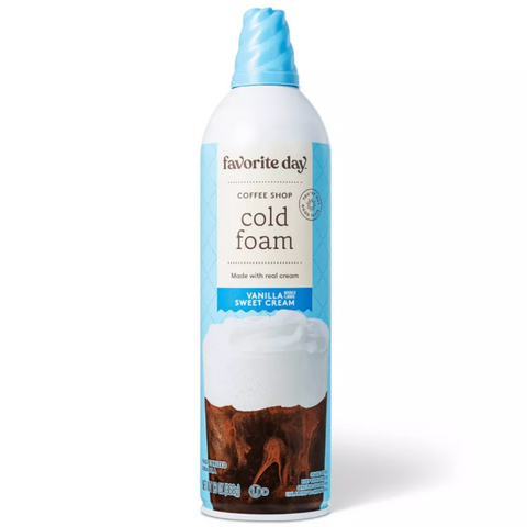 Favorite Day™ Sweet Cream Cold Foam, 13oz