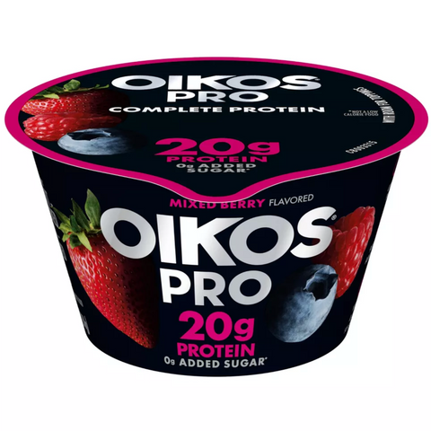 Dannon Oikos Pro Mixed Berry Greek Yogurt, 5.3oz