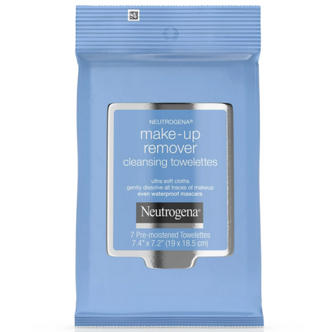 Neutrogena Makeup Remover Wipes & Face Cleansing Towelettes, 7 Count