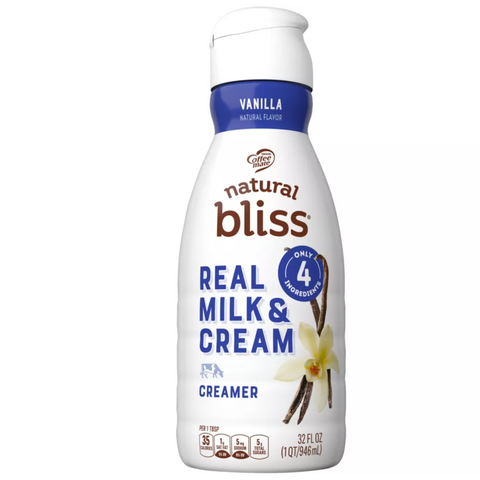 Coffee Mate Natural Bliss Vanilla Creamer, 32 fl oz