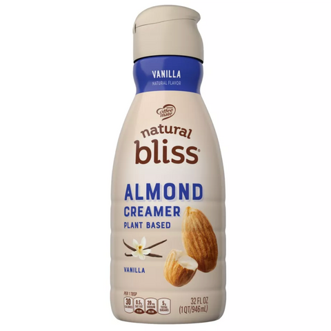 Coffee Mate Natural Bliss Vanilla Almond Milk Creamer, 32 fl oz