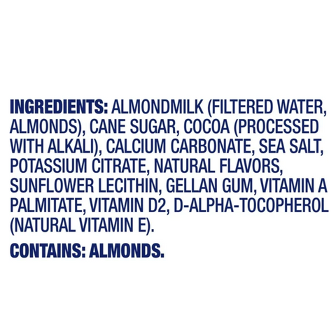 Blue Diamond Almond Breeze Chocolate Almondmilk, Half Gallon