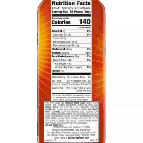 Pepperidge Farm Franks Red Hot Goldfish, 6.6oz