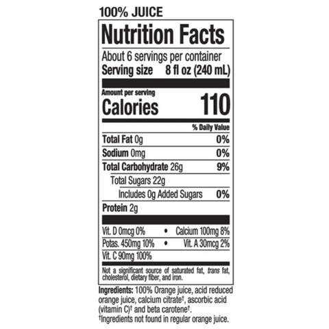 Tropicana Pure Premium Original No Pulp 100% Orange Juice, 46 fl oz