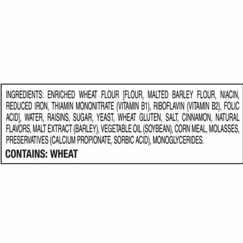 Lender's Cinnamon Raisin Bagels, 17.1 oz, 6 Count