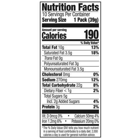 Lance Sandwich Crackers, Captain's Wafers Cream Cheese and Chives, 10 Ct