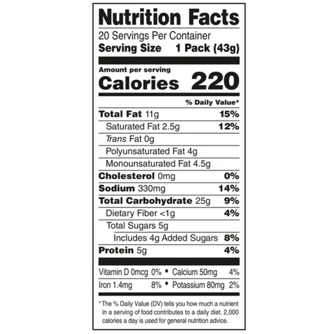 Lance Sandwich Crackers, ToastChee Peanut Butter, 20 Ct