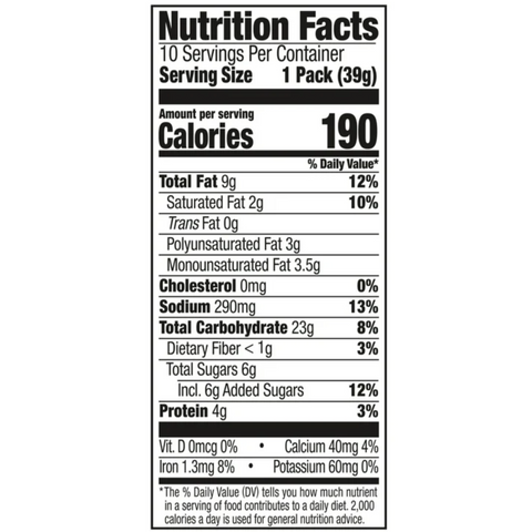 Lance Sandwich Crackers, Captain's Wafers Peanut Butter and Honey, 10 Ct