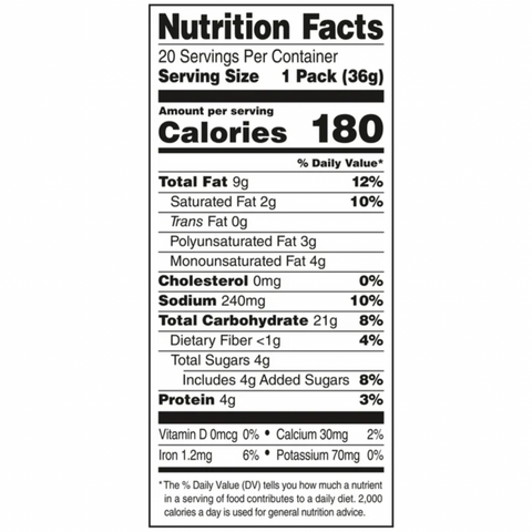 Lance Sandwich Crackers, Toasty Peanut Butter, 20 Ct