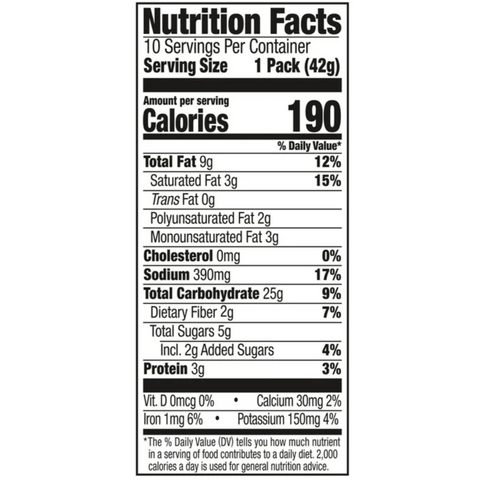 Lance Sandwich Crackers, Made with Whole Grain Crackers, Cheddar Cheese, 10 Ct