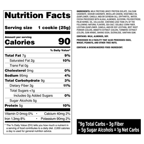 Quest Frosted Protein Cookies, Soft Baked, Chocolate Cake, 8 Count