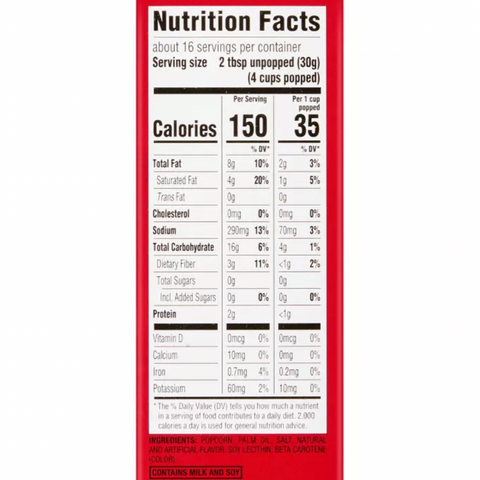Market Pantry™ Butter Microwave Popcorn, 6 Count
