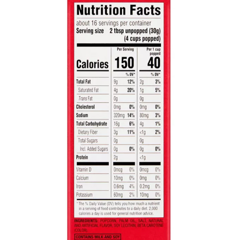 Market Pantry™ Extra Butter Microwave Popcorn, 6 Count