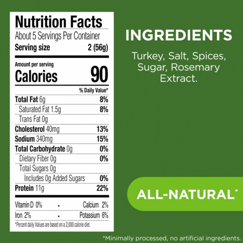 JENNIE-O Fresh Lean Ground Turkey Sausage, All-Natural, 1 lb