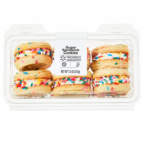 Freshness Guaranteed Sugar Sandwich Cookies, 7.5 oz, 6 Count