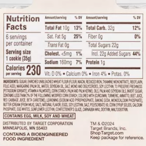 Favorite Day™ Soft Sandwich Cookies, 7.5oz, 6 Count