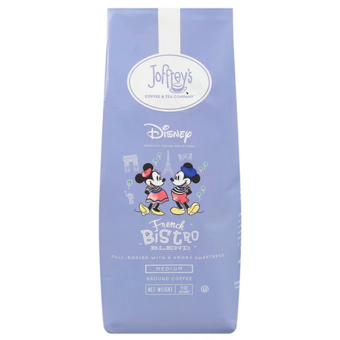 Joffrey's Disney Ground Coffee, Dark Roast, French Bistro Blend, 11 oz