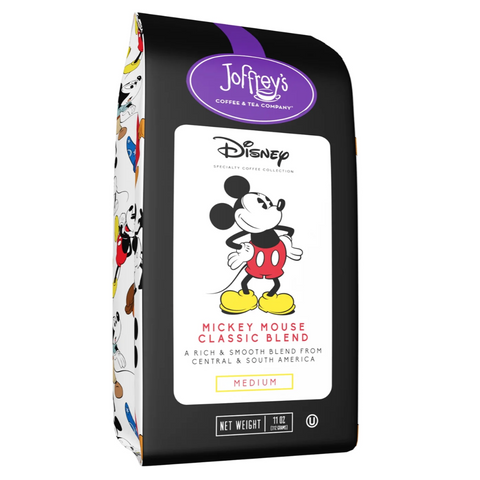 Joffrey's Mickey Mouse Ground Coffee, Medium Roast, Classic Blend, 11 oz