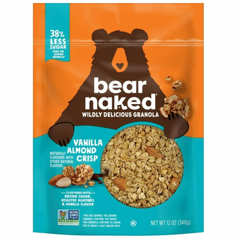 Bear Naked, Granola, Vanilla Almond, 12 oz
