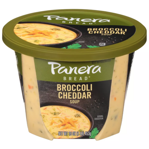 Panera Bread Broccoli Cheddar Soup, 16 oz