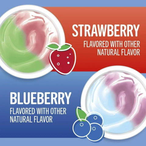 Yoplait Cotton Candy Yogurt, Disney Frozen Variety Pack, 8 Ct