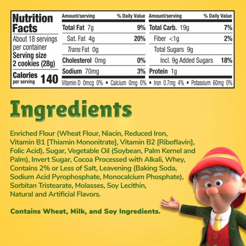 Keebler Fudge Stripes, Shortbread Cookies Coated in Keebler Fudge, Family Size, 17.3 oz