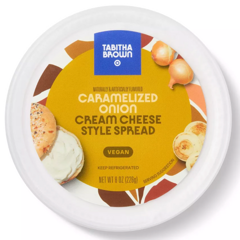 Tabitha Brown for Target Caramelized Onion Vegan Cream Cheese, 8oz