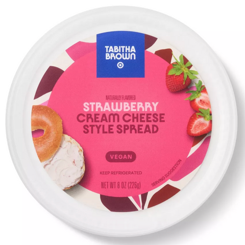 Tabitha Brown for Target Strawberry Vegan Cream Cheese, 8oz