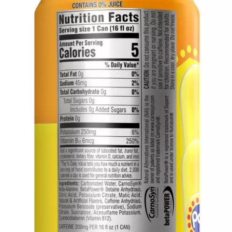 C4 Performance Energy Drink, Hawaiian Pineapple Popsicle, 16oz