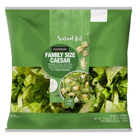 Marketside Caesar Salad Kit Family Size, 17.8 oz