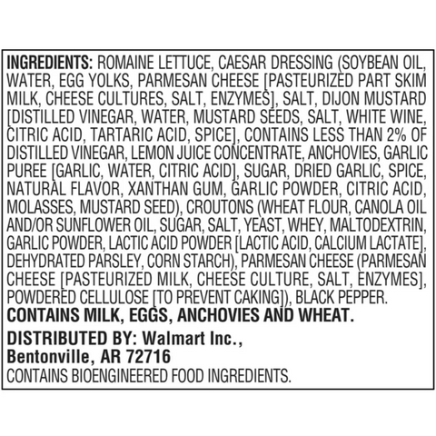 Marketside Caesar Salad Kit Family Size, 17.8 oz