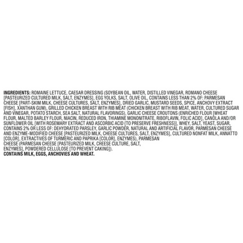 Marketside Chicken Caesar Salad, 12.1 oz