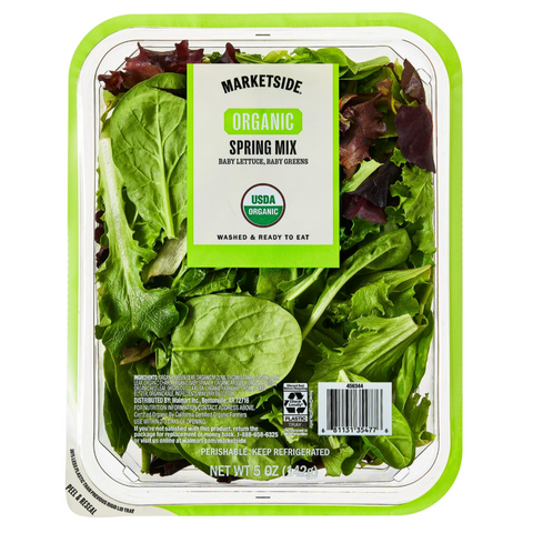Marketside Organic Spring Mix Salad, 5 oz