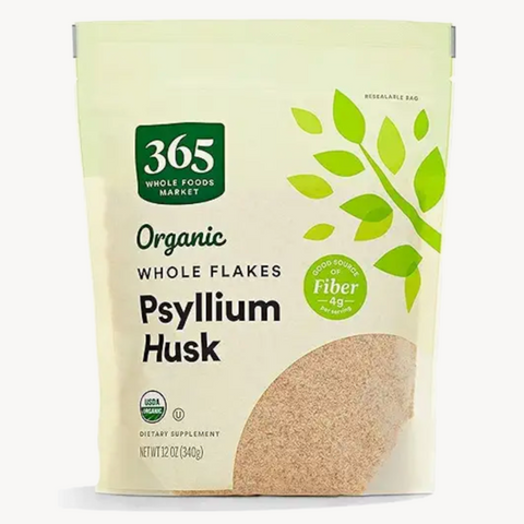 365 Organic Psyllium Husk, 12 oz