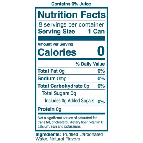 Waterloo Sparkling Water, Tropical Fruit, 12 fl oz, 8 Count