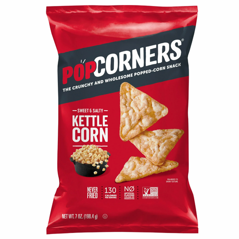 PopCorners Popped Corn Chips, Sweet & Salty, 7 oz