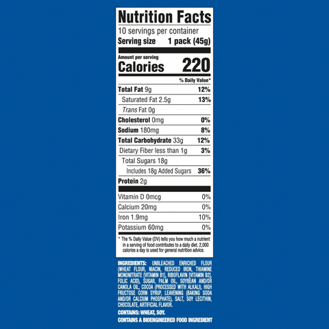 Oreo Chocolate Sandwich Cookies, 12 Count