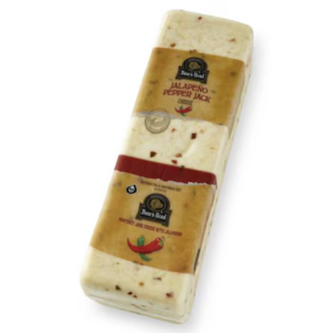 Boar's Head Deli Monterey Jack Cheese, Pepper Jack (price per half lbs)