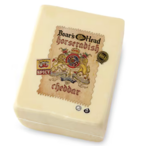 Boar's Head Deli Horseradish Cheddar Cheese (price per half lbs)